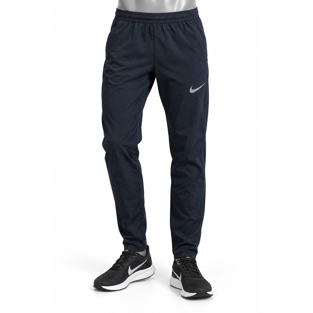 Nike Dri-FIT Standard Fit Men Black Tapered Training Jogger Pants Small